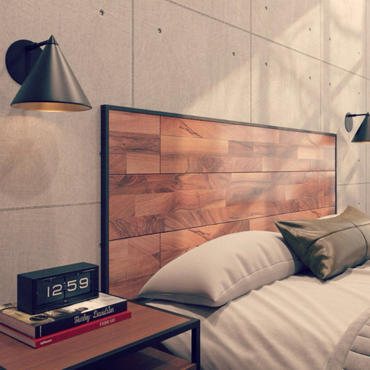 cuarto-color-gris-con-una-cama-con-una-cabecera-flotante-color-nogal-de-marco-negro