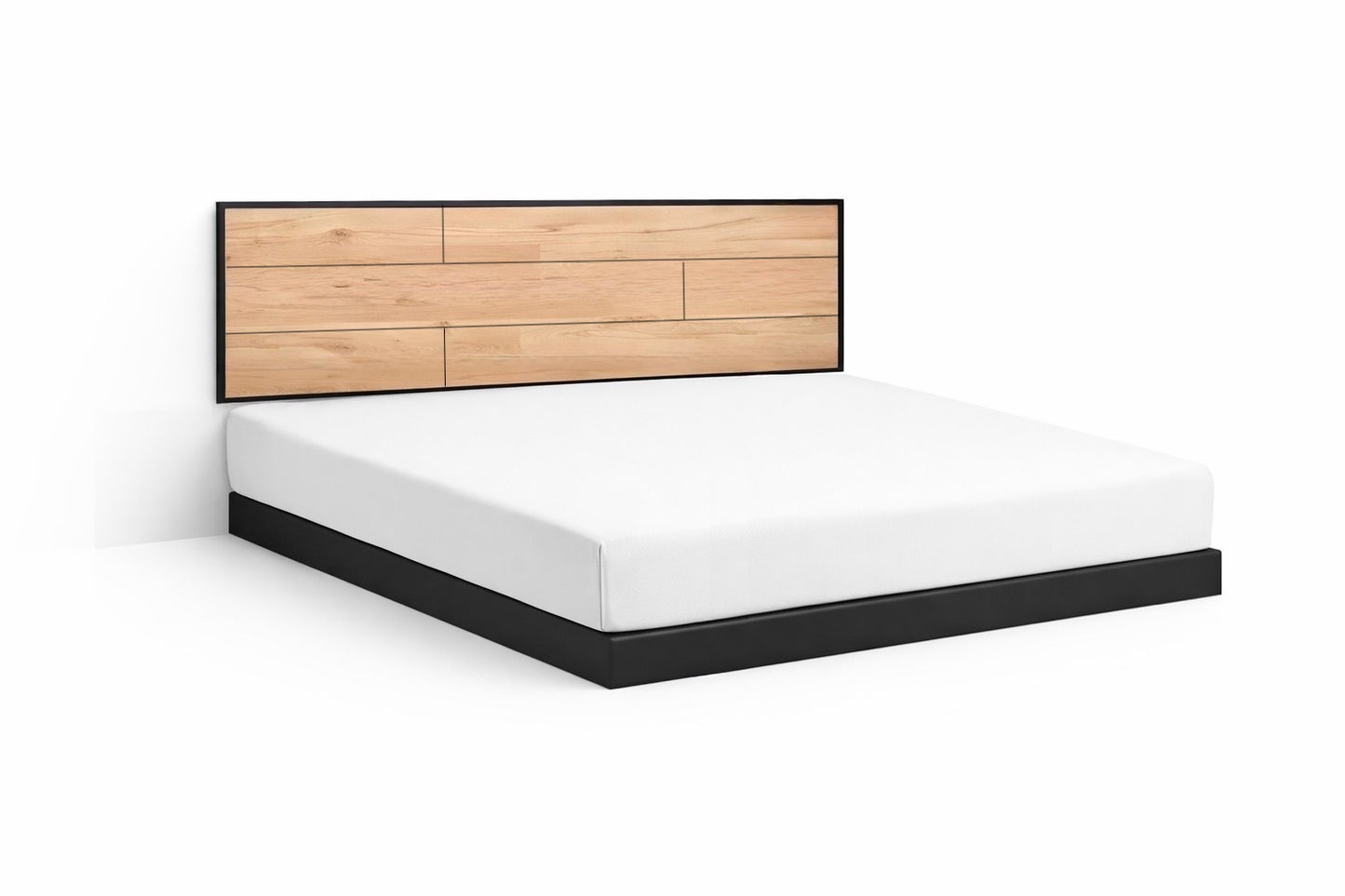 CABECERA KING SIZE "FLOTANTE ESTILO INDUSTRIAL" MAPLE. Cabecero moderno, elegante y minimalista. Diseño sofisticado.